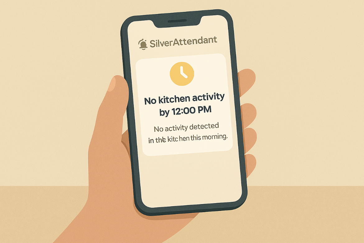 Gentle notification example